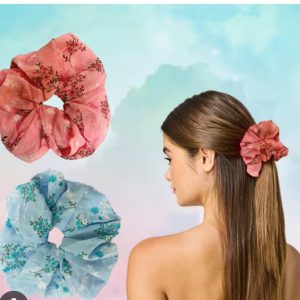 Hair scrunchies