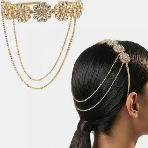 kundan headband